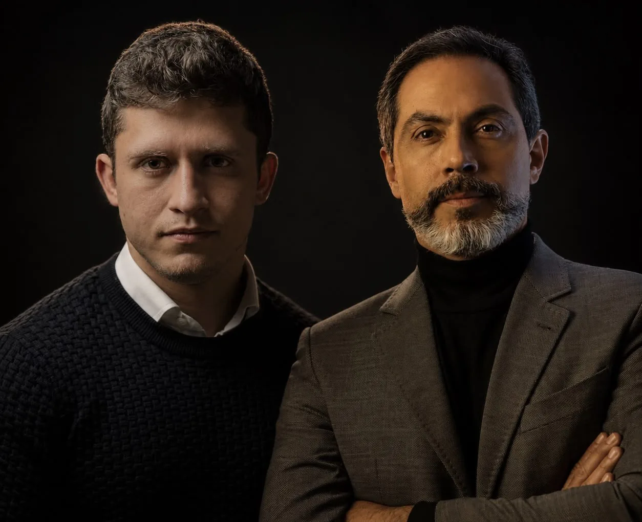 Dr. Frederico Porto e Dr. Sérgio Yamaguchi